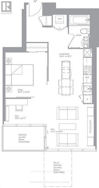 2606 - 16 Bonnycastle Street, Toronto, Ontario M5A 4M6 - Photo 5 - C12614568