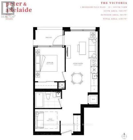 1208 - 108 Peter Street, Toronto, Ontario M5V 2G7 - Photo 16 - C12614718