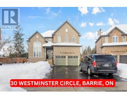 30 WESTMINSTER CIRCLE, Barrie, Ontario
