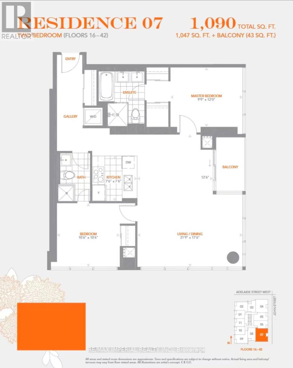 3407 - 295 Adelaide Street W, Toronto, Ontario  M5V 0L4 - Photo 22 - C12611896