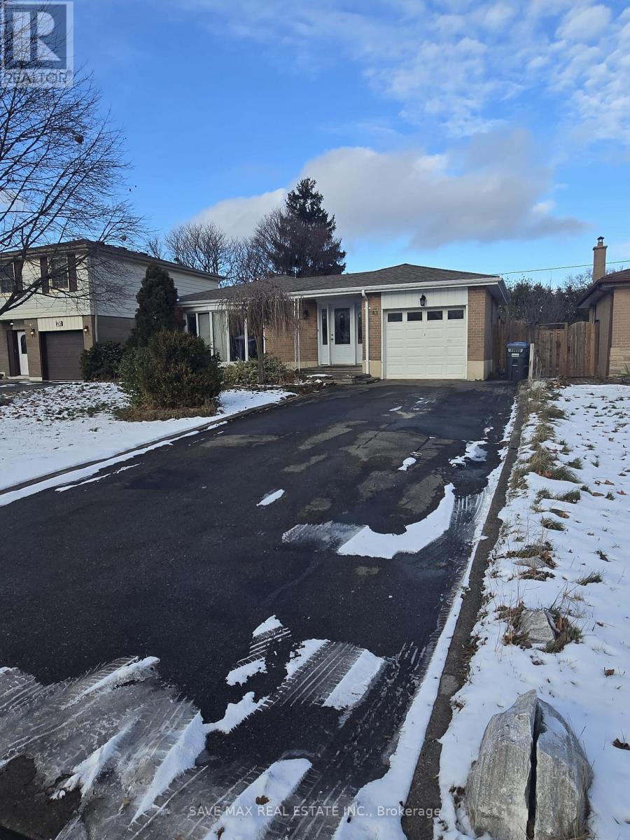 43 BRAEMAR DRIVE, Brampton, Ontario