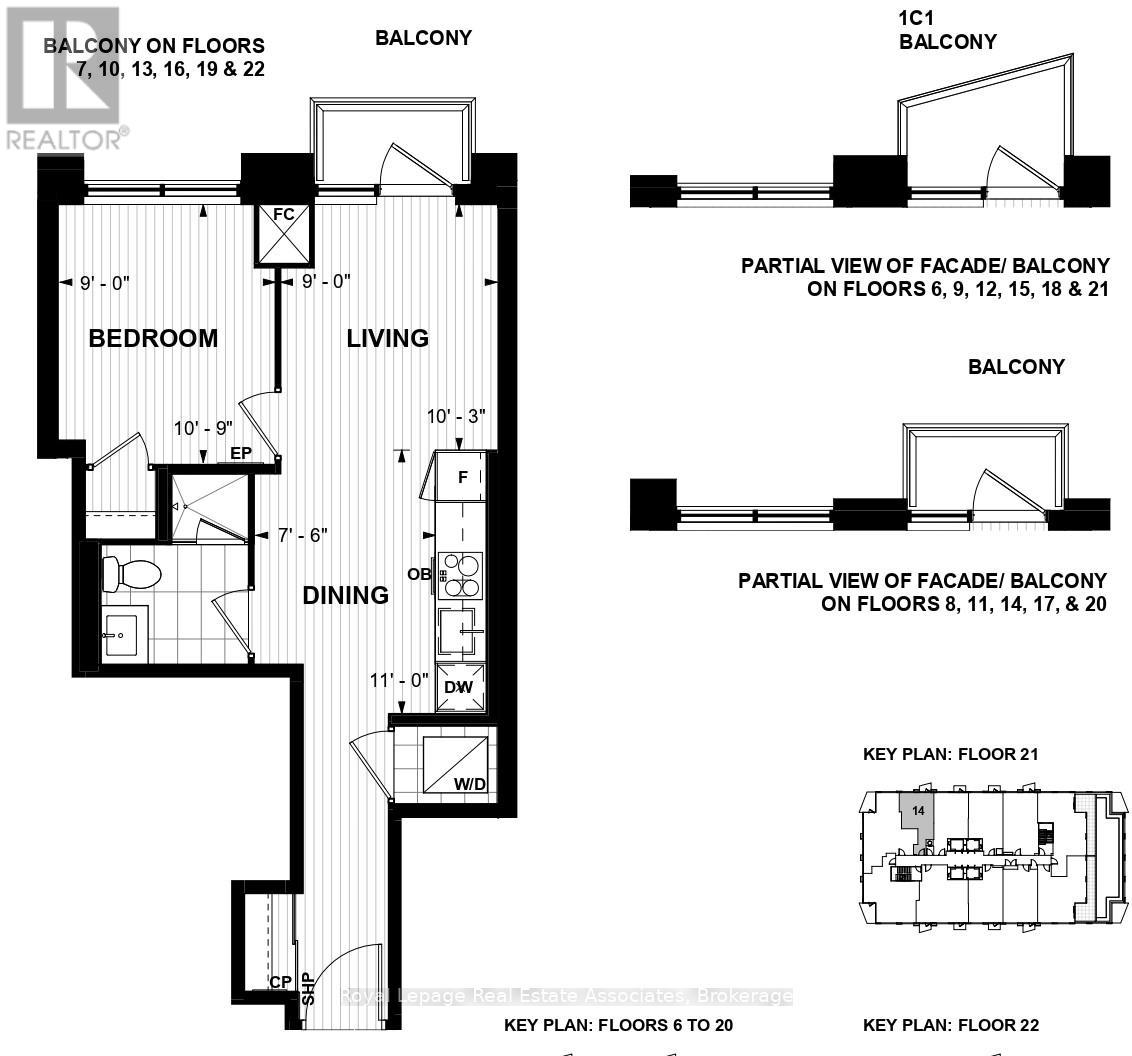 1014 - 60 Central Park Roadway, Toronto, Ontario M9A 3K1 - Photo 25 - W12617018