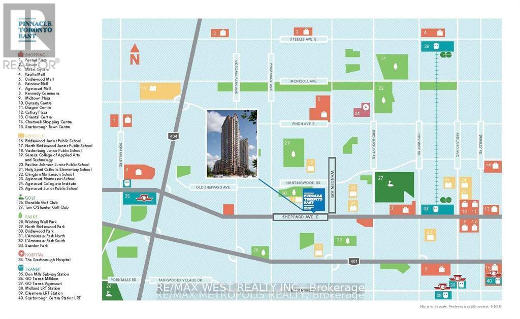 708 - 3260 Sheppard Avenue, Toronto, Ontario  M1T 0B5 - Photo 31 - E12617206