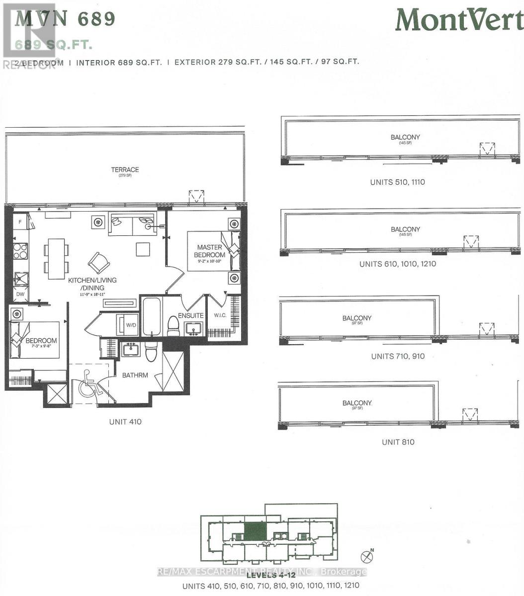 910 - 225 Veterans Drive, Brampton, Ontario L7A 5L7 - Photo 16 - W12617412