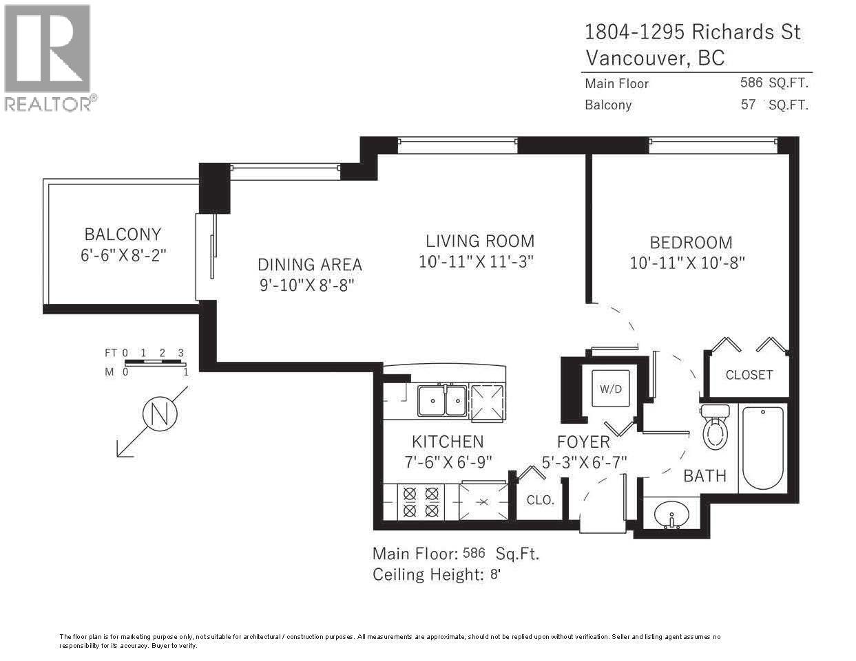 1804 1295 Richards Street, Vancouver, British Columbia  V6B 1B7 - Photo 24 - R3072844