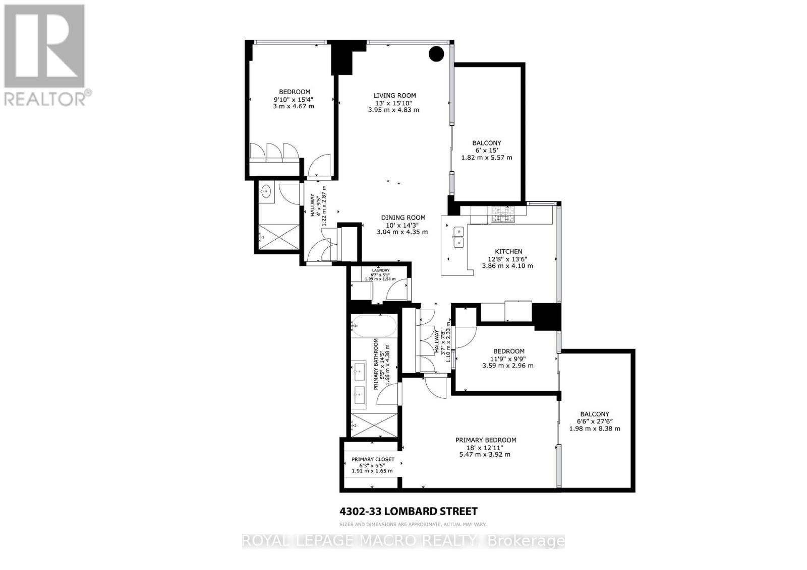 4302 - 33 Lombard Street, Toronto (Church-Yonge Corridor), Ontario  M5C 3H8 - Photo 37 - C12627340