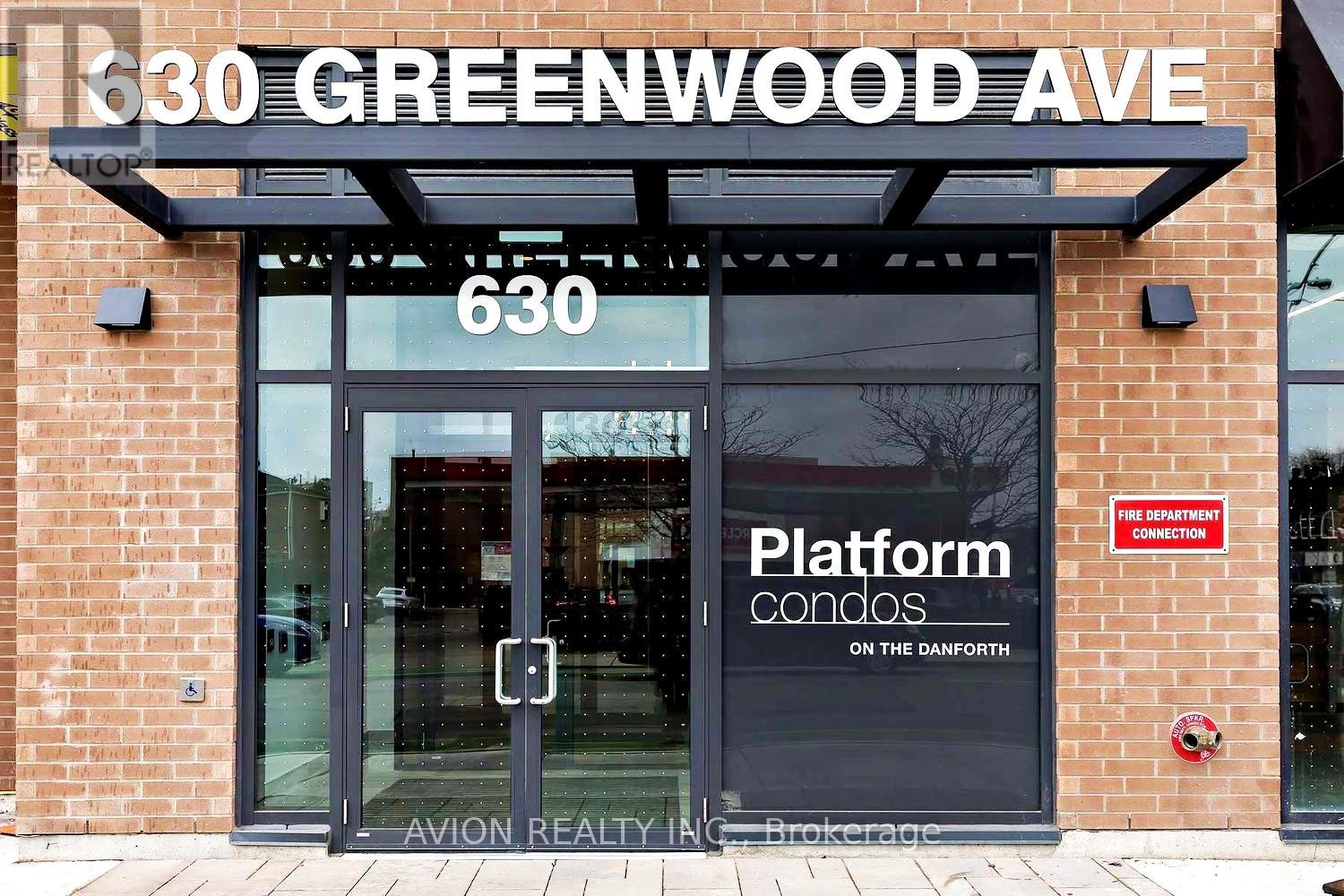504 - 630 GREENWOOD AVENUE, Toronto, Ontario