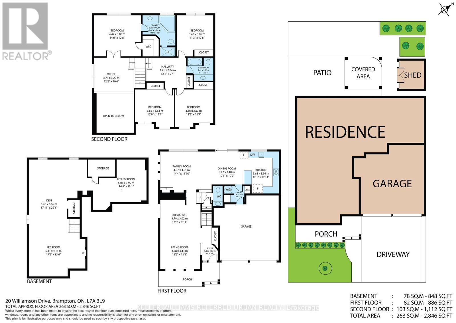 20 Williamson Drive, Brampton, Ontario  L7A 3L9 - Photo 49 - W12628928