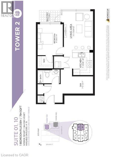 104 Garment Street Unit# 2101, Kitchener, Ontario  N2G 0C8 - Photo 2 - 40793382