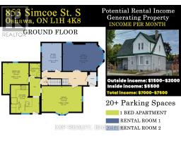 853 SIMCOE STREET S, Oshawa, Ontario