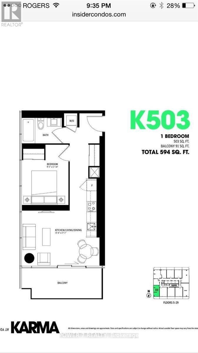 1203 - 15 Grenville Street, Toronto, Ontario  M4Y 0B9 - Photo 13 - C12629634