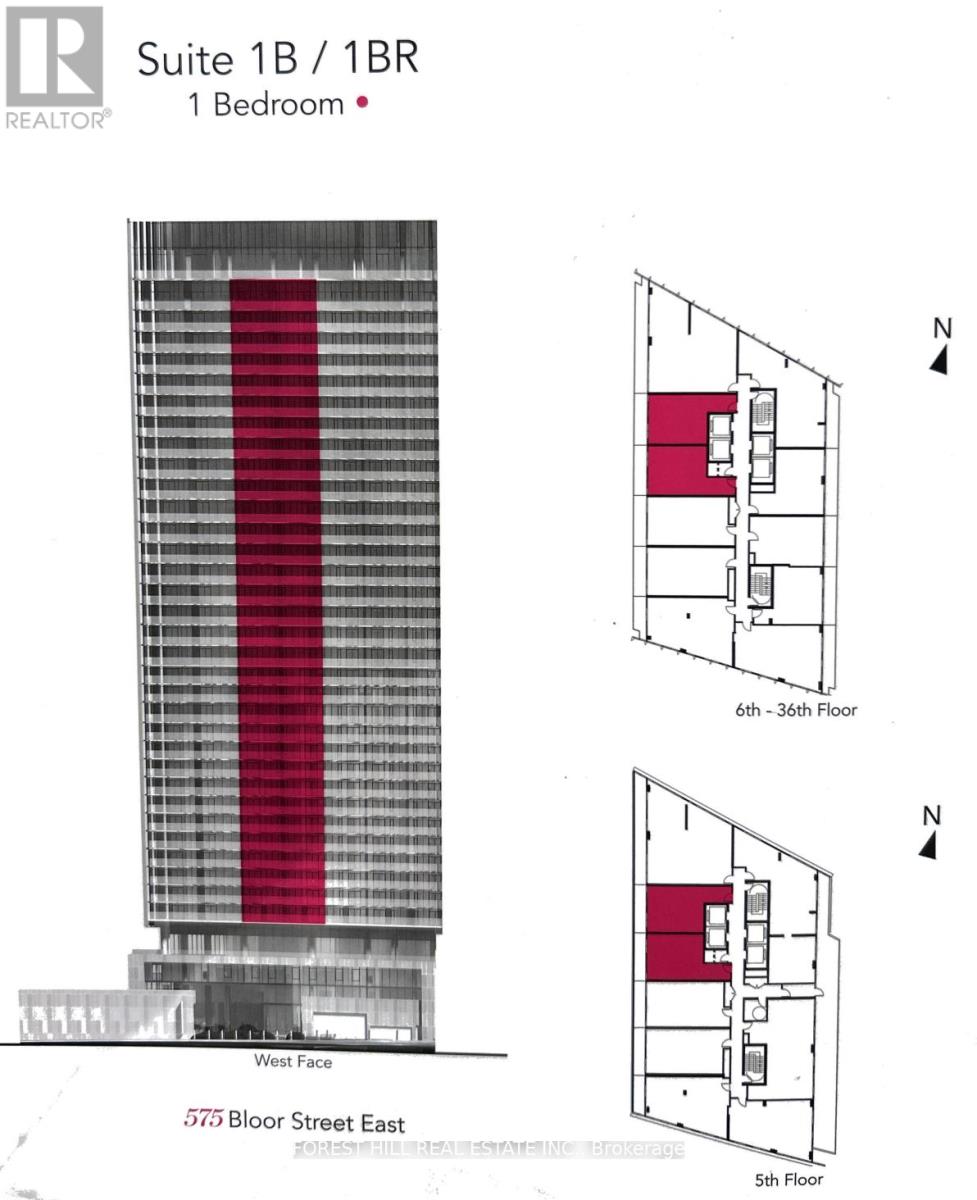 3501 - 575 BLOOR STREET E, Toronto, Ontario
