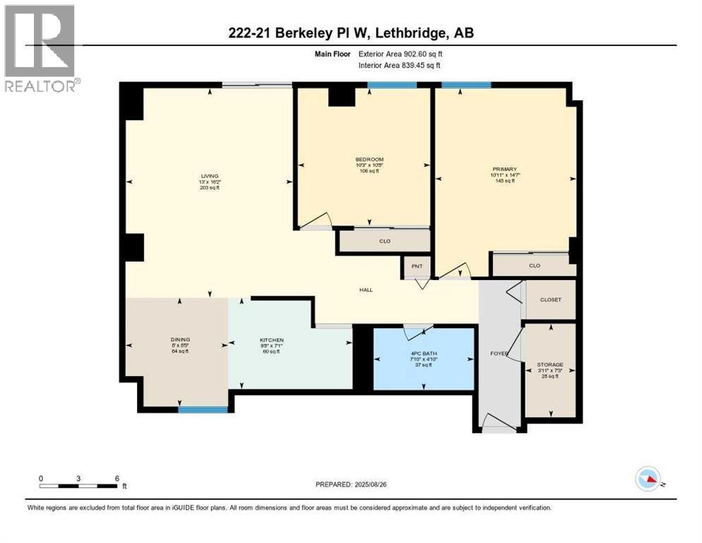 222, 21 Berkeley Place W, Lethbridge, Alberta  T1K 5N1 - Photo 21 - A2249737