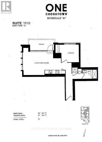 1619 - 1 Quarrington Lane, Toronto, Ontario  M3C 0S4 - Photo 15 - C12629920