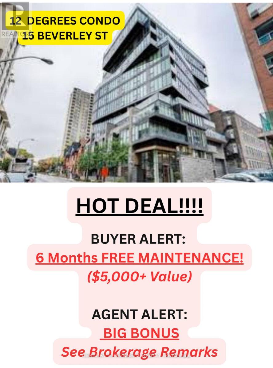 607 - 15 BEVERLEY STREET, Toronto, Ontario