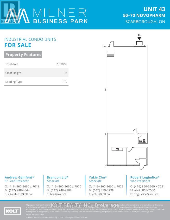 60 Novopharm Court, Toronto, Ontario  M1B 2K9 - Photo 3 - E12630128