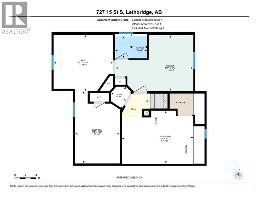 727 15 Street S, Lethbridge, Alberta  T1J 3A1 - Photo 27 - A2273450