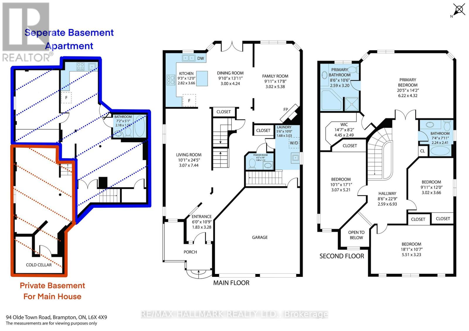 94 Olde Town Road, Brampton, Ontario  L6X 4X9 - Photo 50 - W12630408