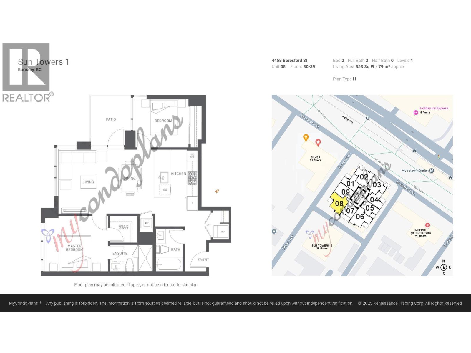 39fl Sub-Ph 4458 Beresford Street, Burnaby, British Columbia  V5H 0J1 - Photo 32 - R3070549