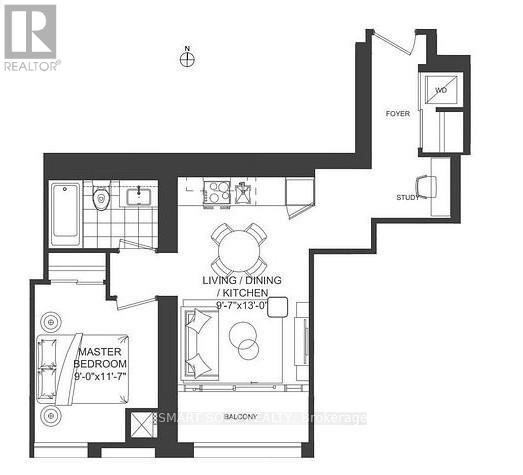 1706 - 238 Simcoe Street, Toronto, Ontario  M5T 0E2 - Photo 9 - C12631550