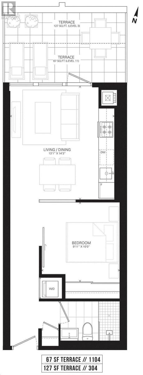 1104 - 17 Dundonald Street, Toronto, Ontario  M4Y 0E4 - Photo 8 - C12484934