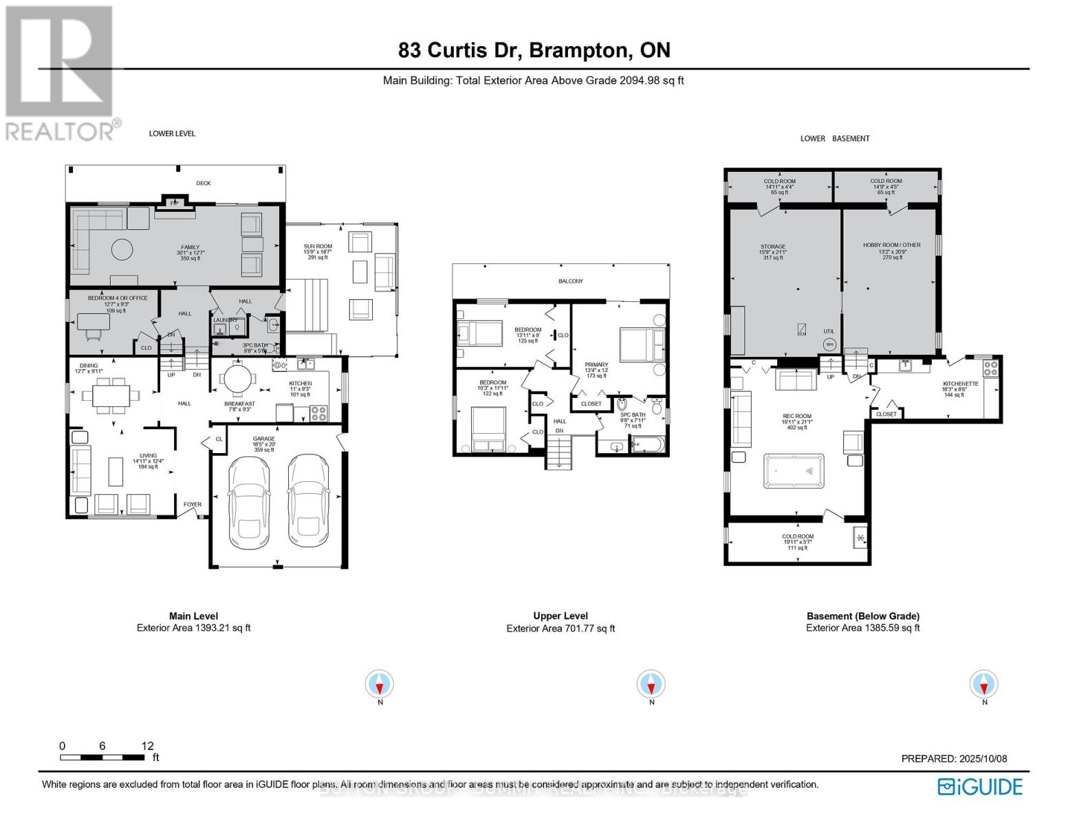 83 Curtis Drive, Brampton, Ontario  L6Y 2J6 - Photo 42 - W12461696