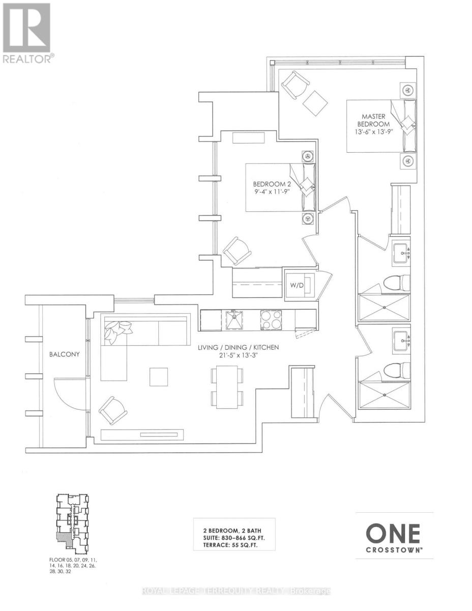 1814 - 1 Quarrington Lane, Toronto, Ontario  M3C 0S4 - Photo 2 - C12632754