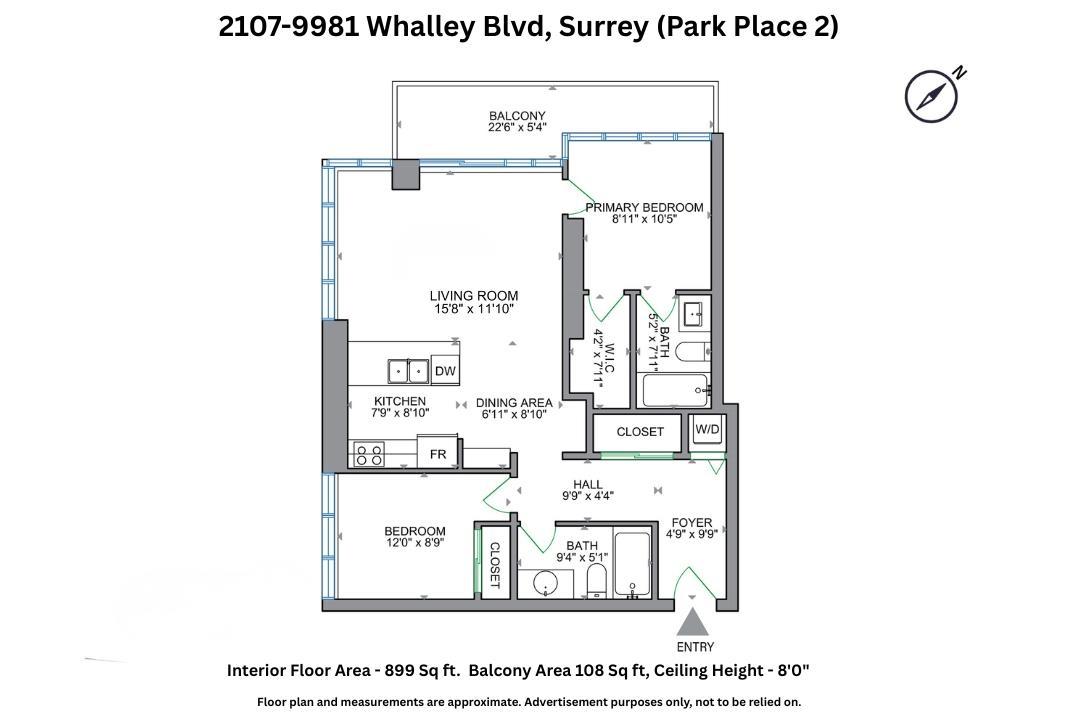 2107 9981 Whalley Boulevard, Surrey, British Columbia  V3T 0G6 - Photo 36 - R3073495