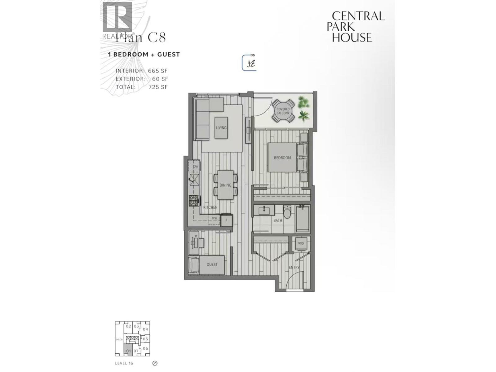 1601 5987 Wilson Avenue, Burnaby, British Columbia  V5H 0L7 - Photo 33 - R3072483