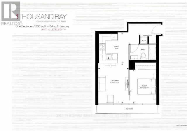 1310 - 57 St Joseph Street, Toronto (Bay Street Corridor), Ontario  M5C 0C5 - Photo 10 - C12633870