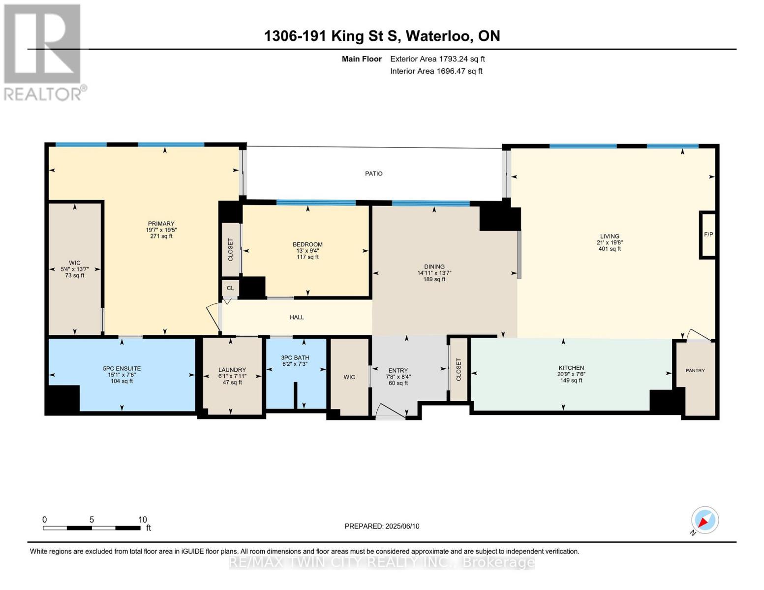 1306 - 191 King Street S, Waterloo, Ontario  N2J 1R1 - Photo 35 - X12634338