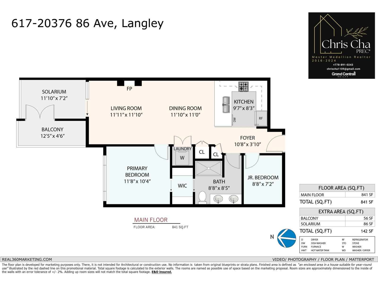 617 20376 86 Avenue, Langley, British Columbia  V2Y 3P8 - Photo 8 - R3073141