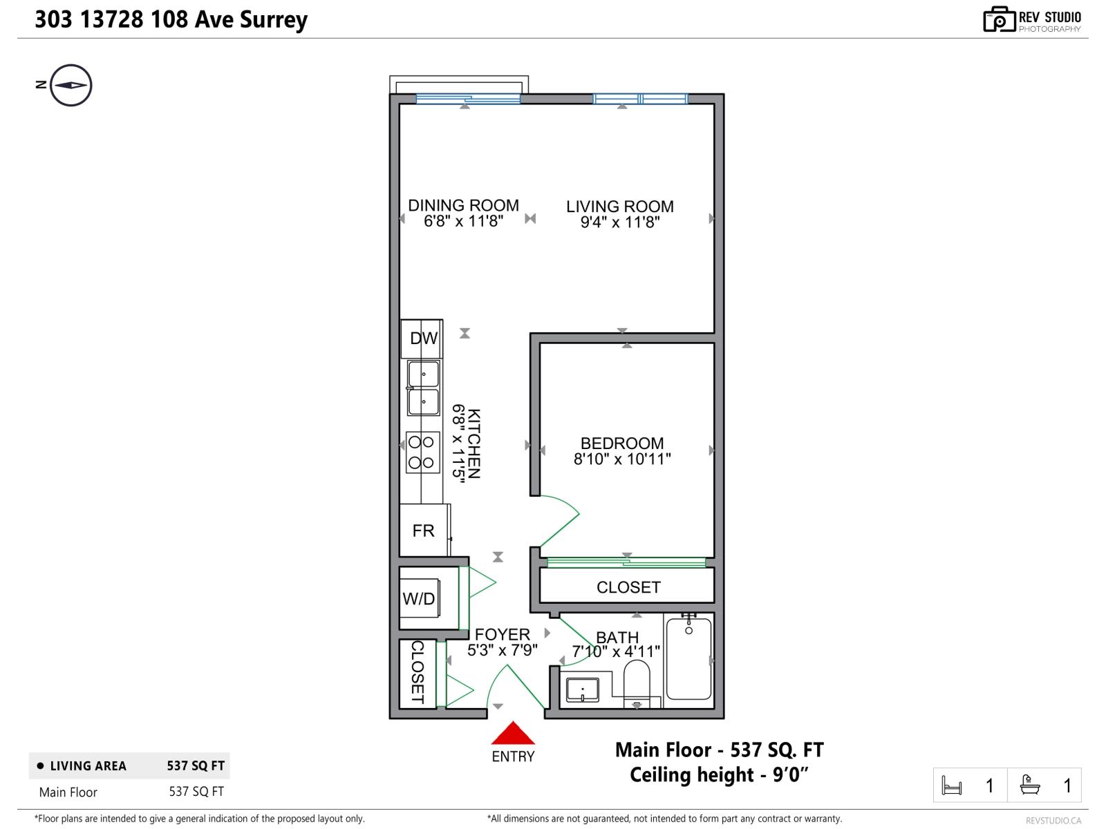 303 13728 108 AVENUE, Surrey, British Columbia