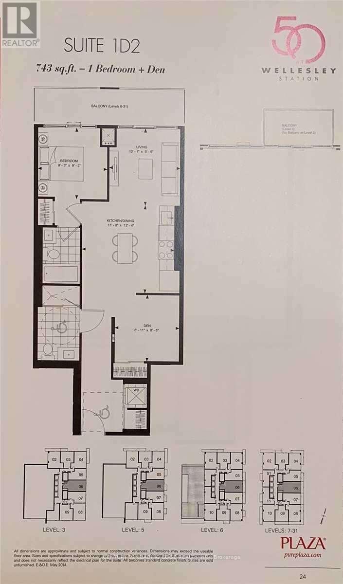 806 - 50 Wellesley Street E, Toronto, Ontario  M4Y 1G2 - Photo 3 - C12634002