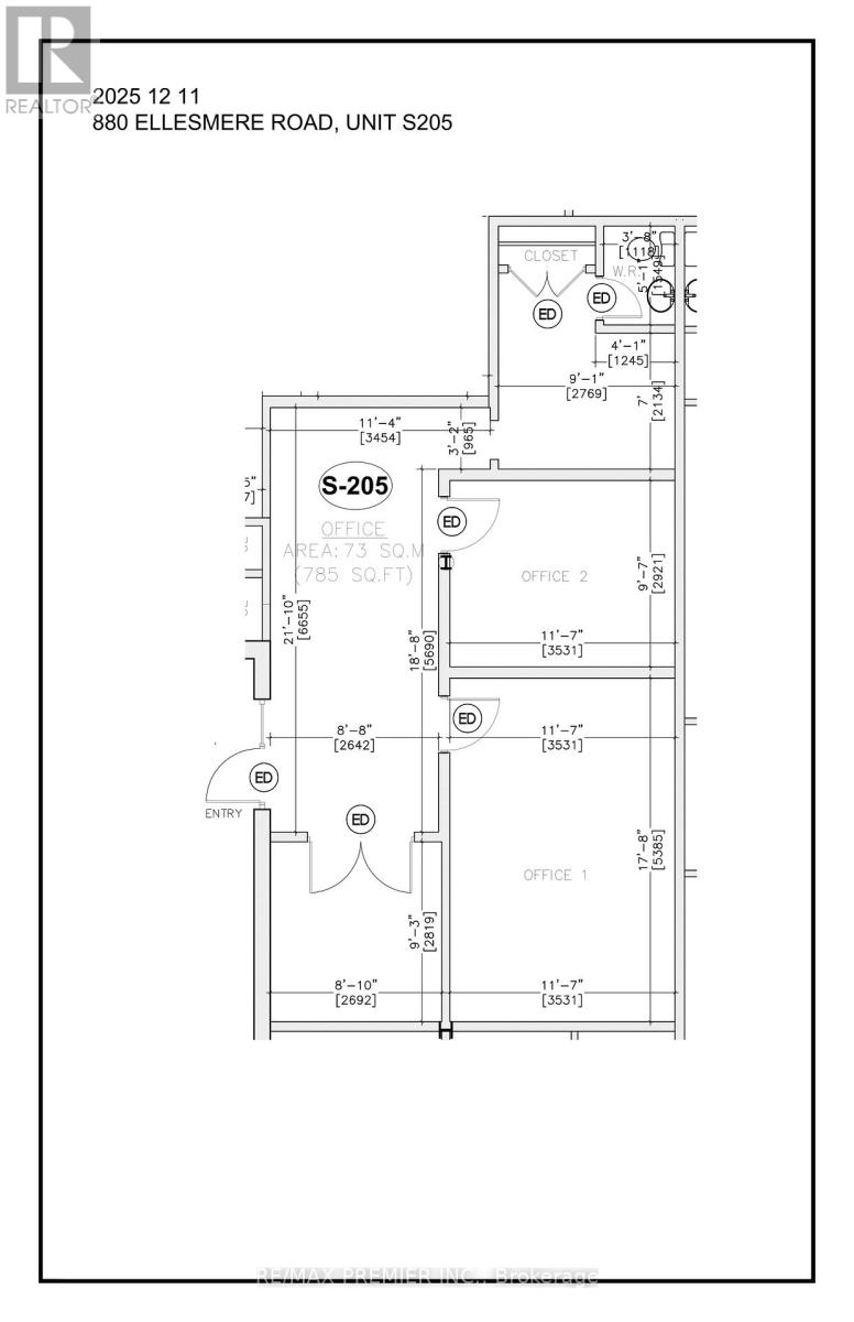 S205 - 880 Ellesmere Road, Toronto, Ontario  M1P 2W6 - Photo 2 - E12635026
