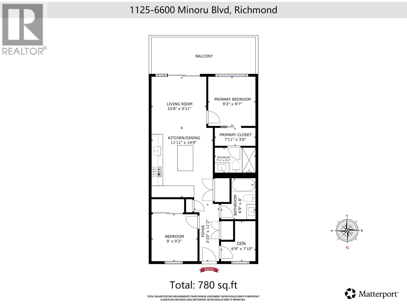 1125 6600 Minoru Boulevard, Richmond, British Columbia  V6Y 0N3 - Photo 20 - R3073998
