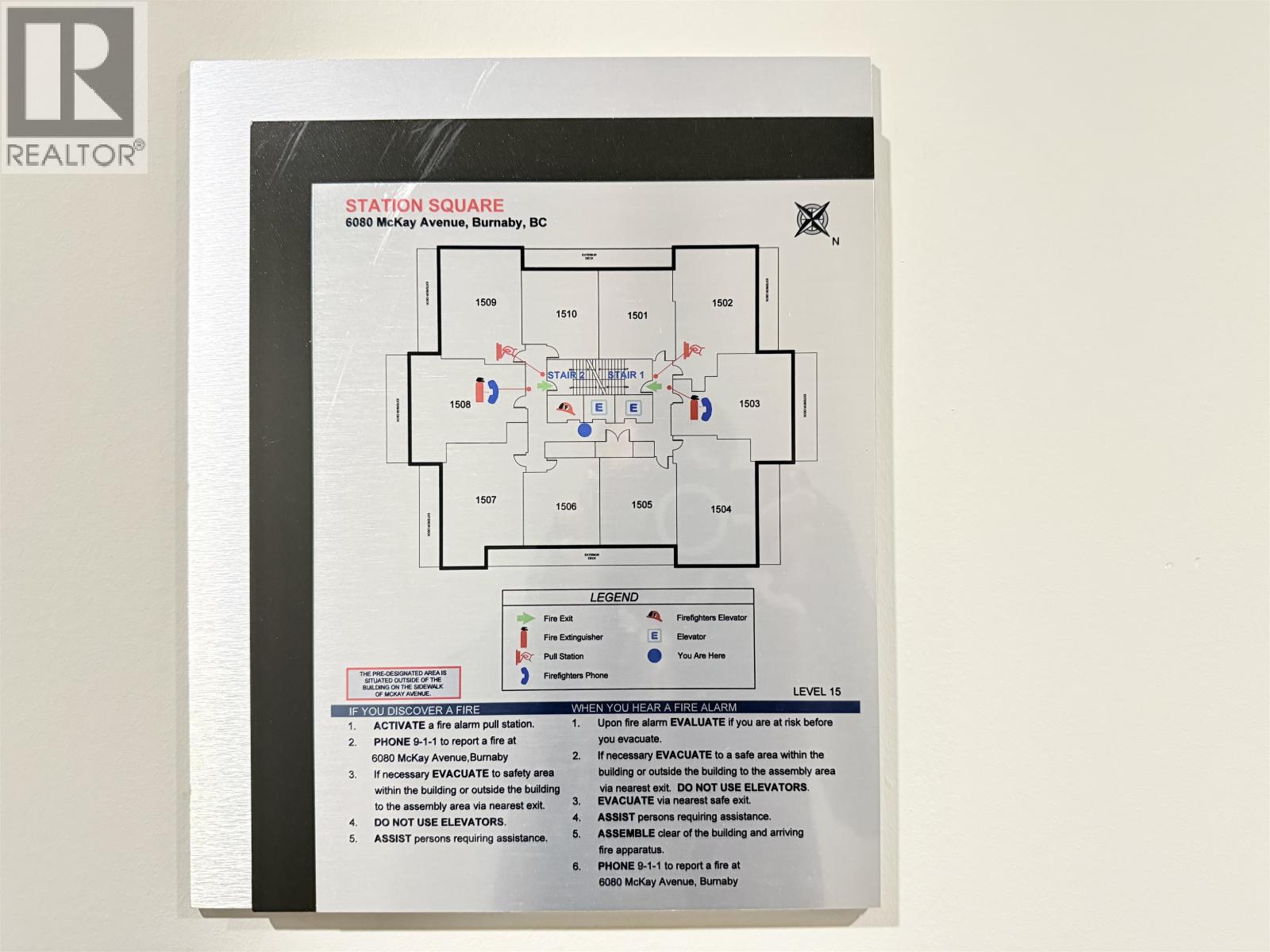 1505 6080 Mckay Avenue, Burnaby, British Columbia  V5H 0J4 - Photo 36 - R3071844