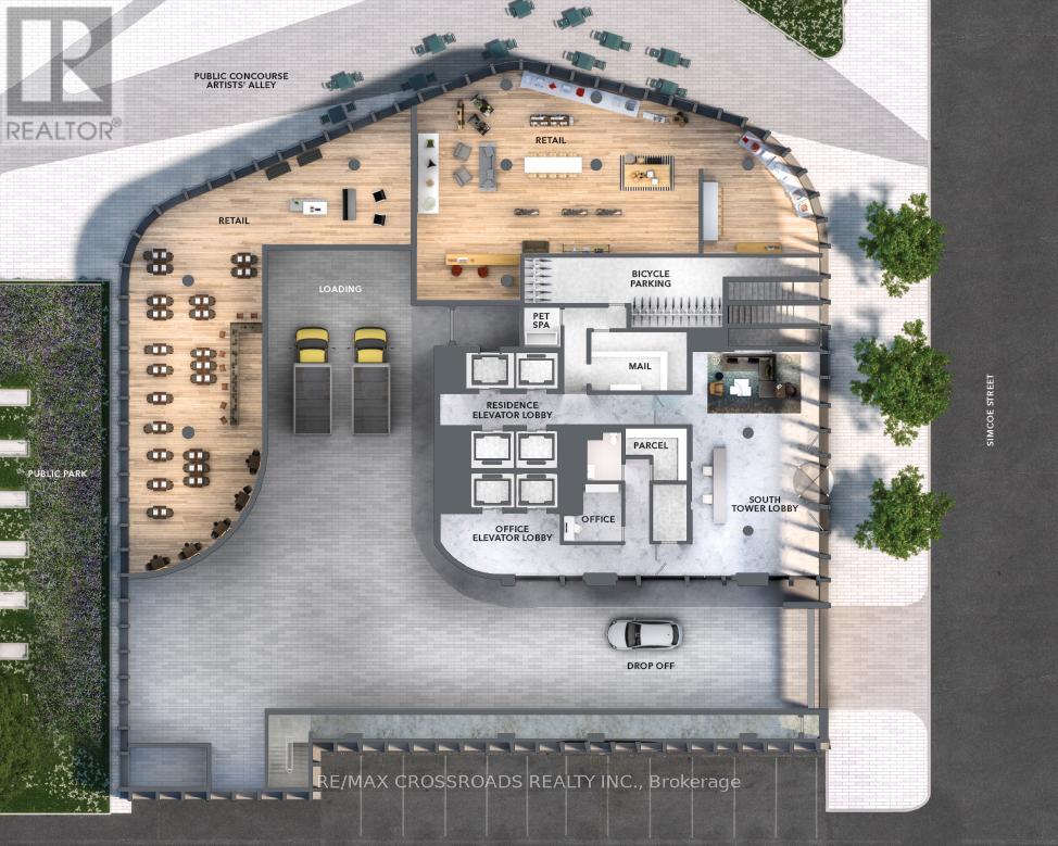 2716 - 230 Simcoe Street, Toronto, Ontario  M5T 1T4 - Photo 3 - C12636964