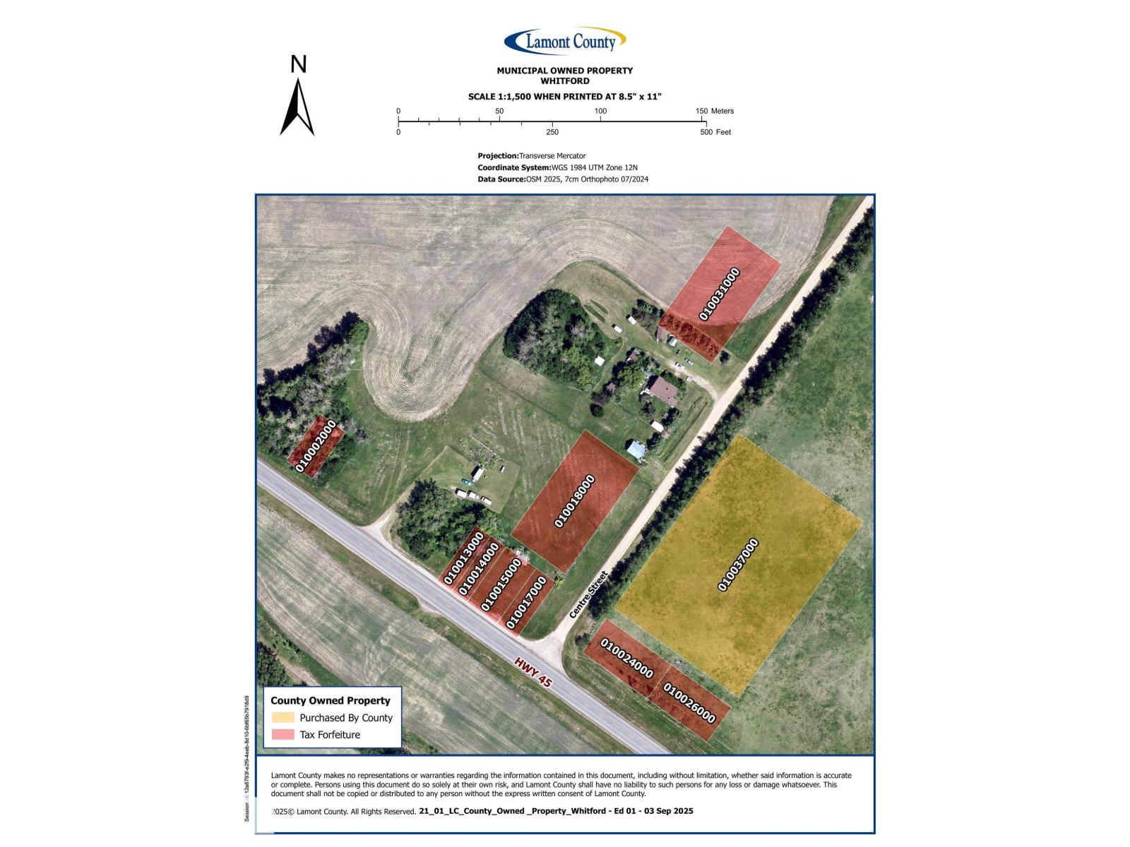 CENTRE STREET RAILWAY AV, Rural Lamont County, Alberta