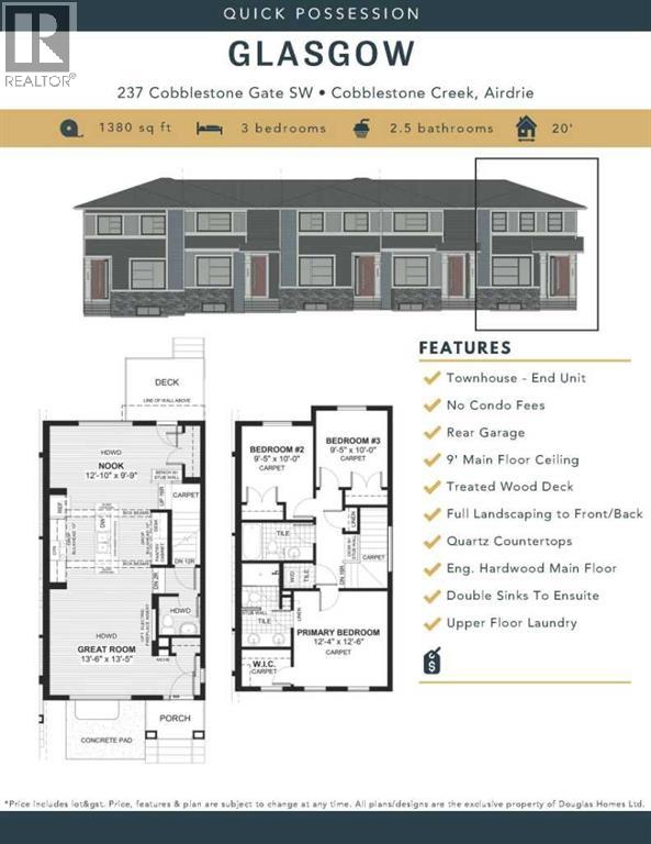 237 Cobblestone Gate Sw, Airdrie, Alberta  T4B 0R7 - Photo 2 - A2244013