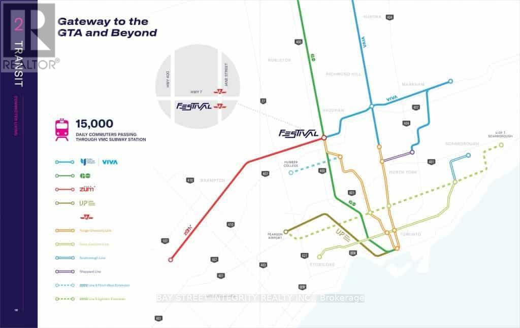 4301 - 8 Interchange Way W, Vaughan, Ontario  L4K 0R2 - Photo 13 - N12638274