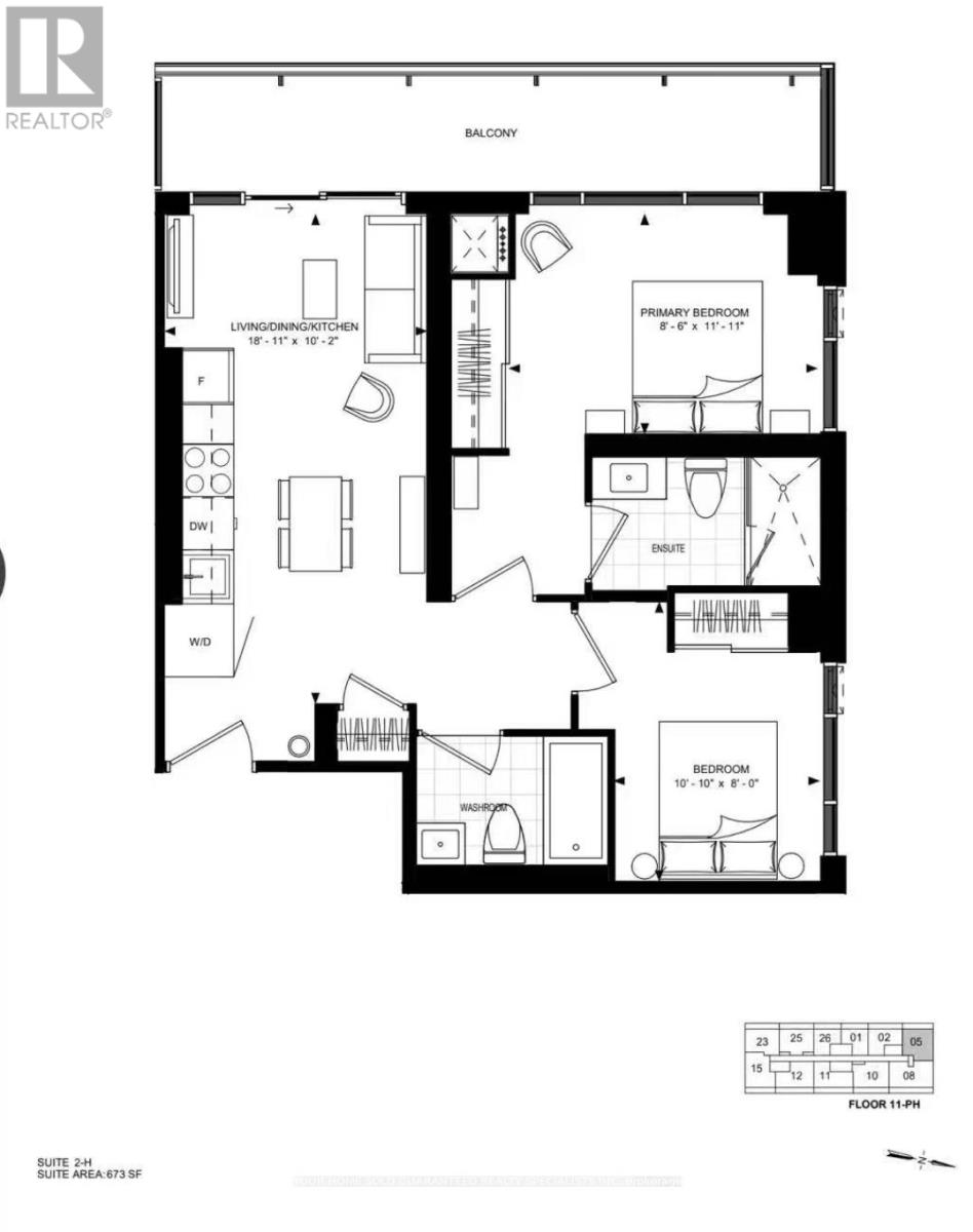 1105 - 5858 Yonge Street, Toronto, Ontario  M2M 3T3 - Photo 4 - C12638534