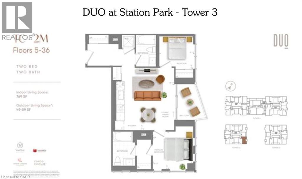 25 Wellington Street S Unit# 2912, Kitchener, Ontario  N2G 0G5 - Photo 43 - 40793307