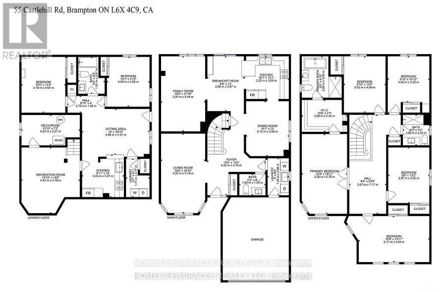 55 Castlehill Road, Brampton, Ontario  L6X 4C9 - Photo 28 - W12638610