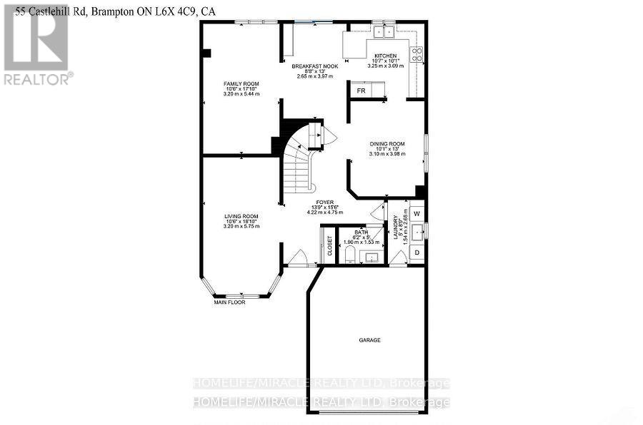 55 Castlehill Road, Brampton, Ontario  L6X 4C9 - Photo 30 - W12638610