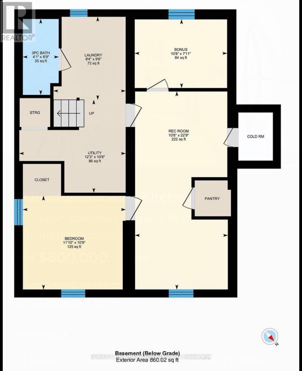 Bsmt - 27 Broadmoor Avenue, Kitchener, Ontario  N2C 1Y6 - Photo 10 - X12638674