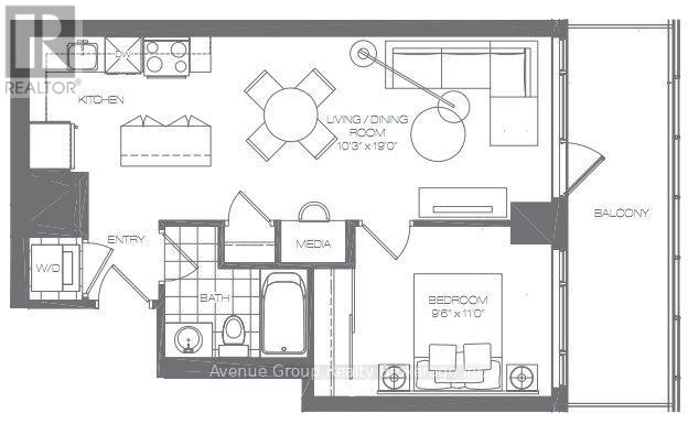 1207 - 360 Square One Drive, Mississauga, Ontario  L5B 0E6 - Photo 12 - W12638982