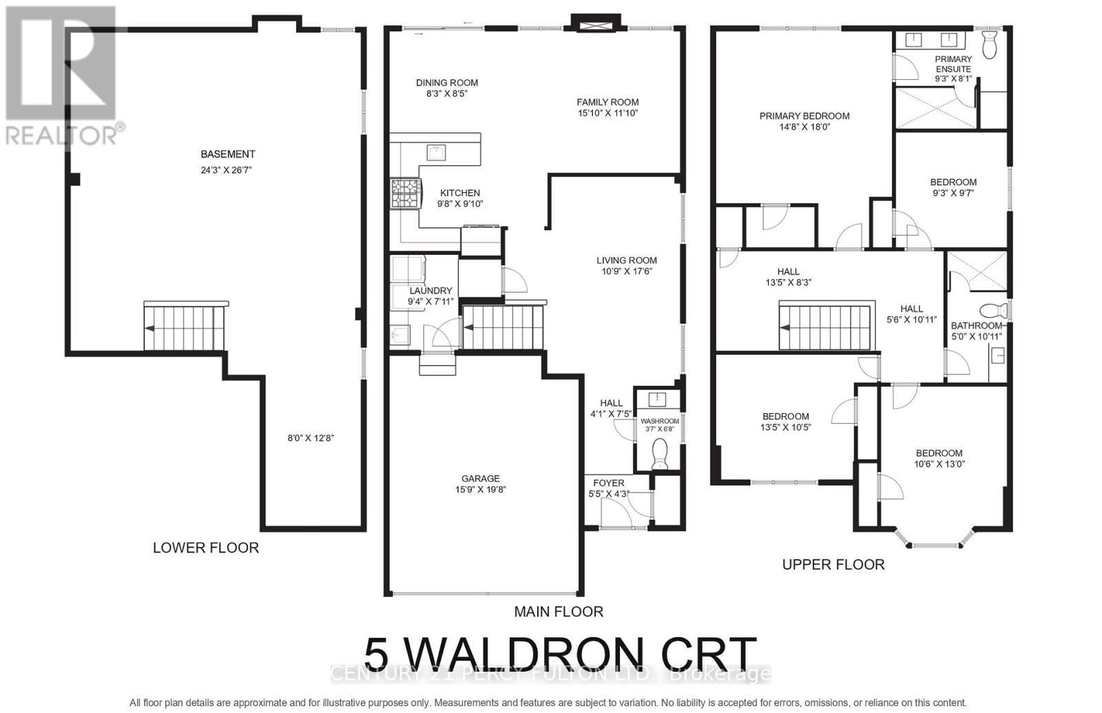 5 Waldron Court, Ajax, Ontario  L1T 4X2 - Photo 8 - E12639268