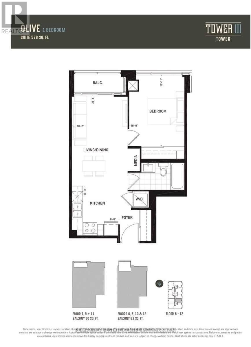 1122 - 2485 Taunton Road, Oakville, Ontario  L6H 3R9 - Photo 11 - W12639854