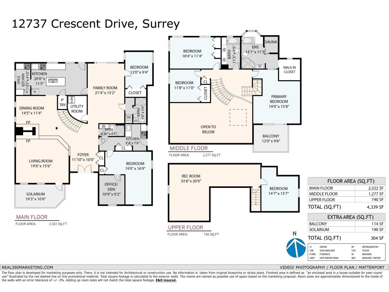 12737 CRESCENT ROAD, surrey, British Columbia